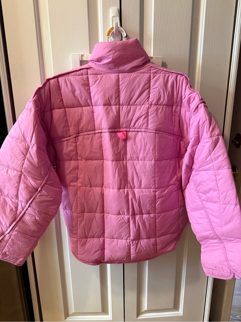 Women's Oversized Quilted Puffer
Jacket - JoyLab Size Small Pink - Picture 11 of 15